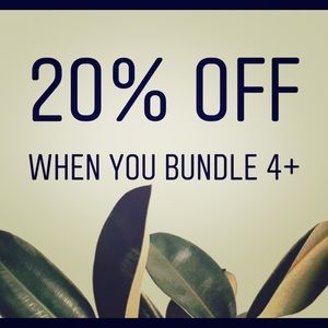 BUNDLE AND SAVE!